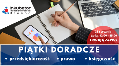 Piątek doradczy w Inkubatorze Przedsiębiorczości Krosno