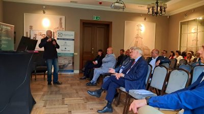 Konferencja dotycząca rynku nieruchomości - prelekcja