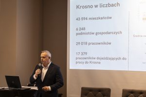 Konferencja dotycząca rynku nieruchomości - prelekcja