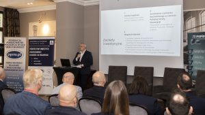 Konferencja dotycząca rynku nieruchomości - prezentacja o Krośnie